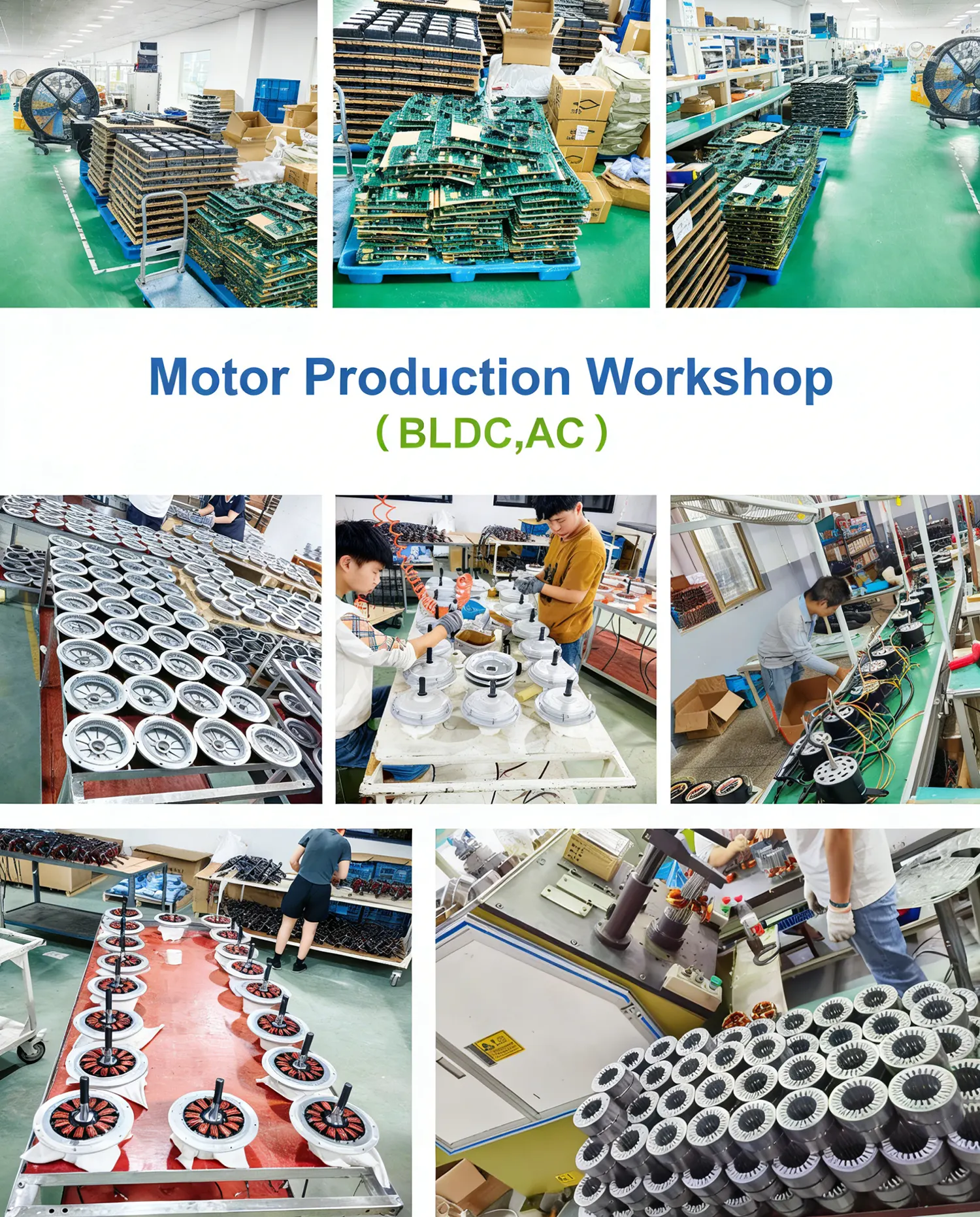 Motor Production Workshop (BLDC,AC)